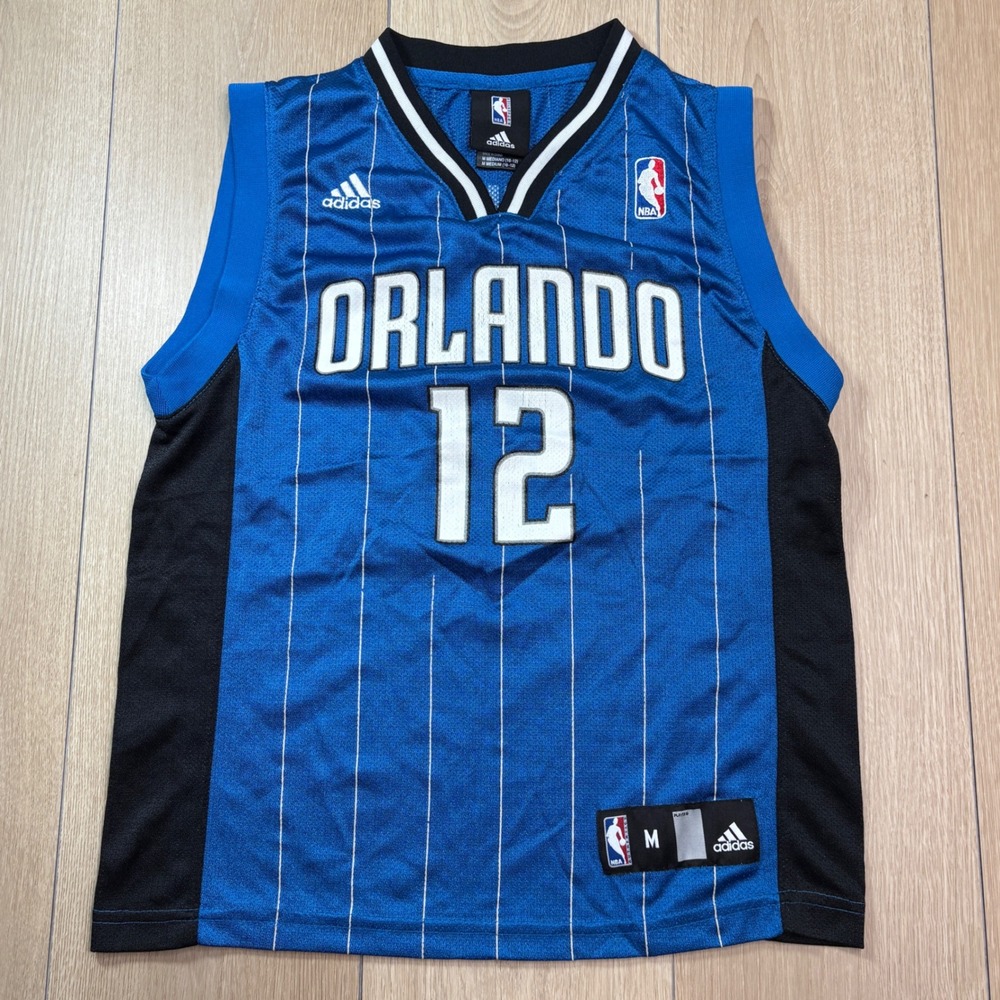 Adidas NBA Orlando Magic Dwight Howard 12 Jersey Kids Medium 10-12 Blue Youth